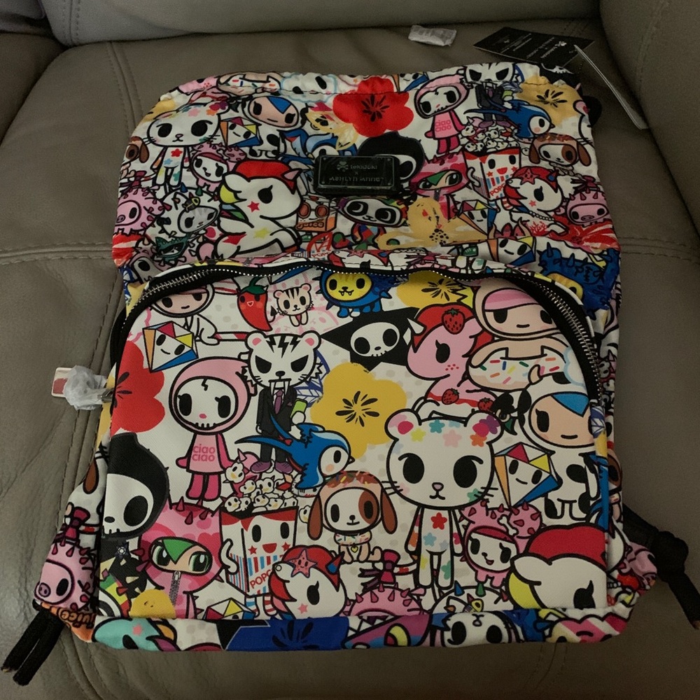NWT Tokidoki Exclusive Large Drawstring Backpack - Picture 2 of 4